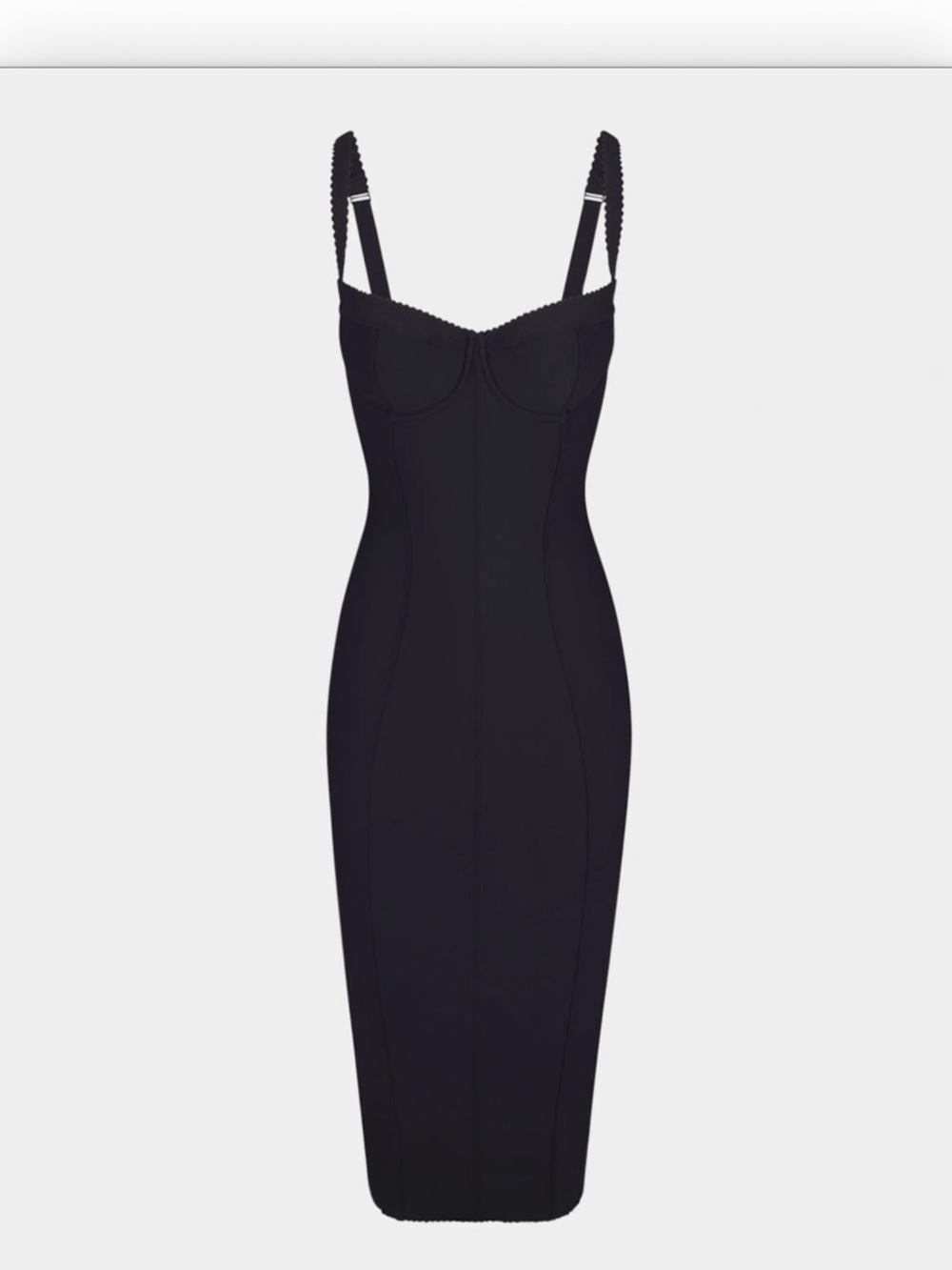 Dolce x Skims Black Corset dress NWT - Small